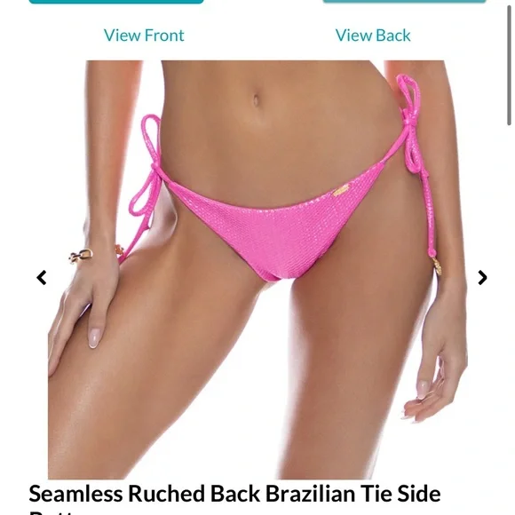 Luli Fama Vibrant Pink Bikini - Picture 5 of 14